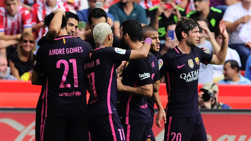 Barcelona, Sporting Gijon'u 5-0 Yendi